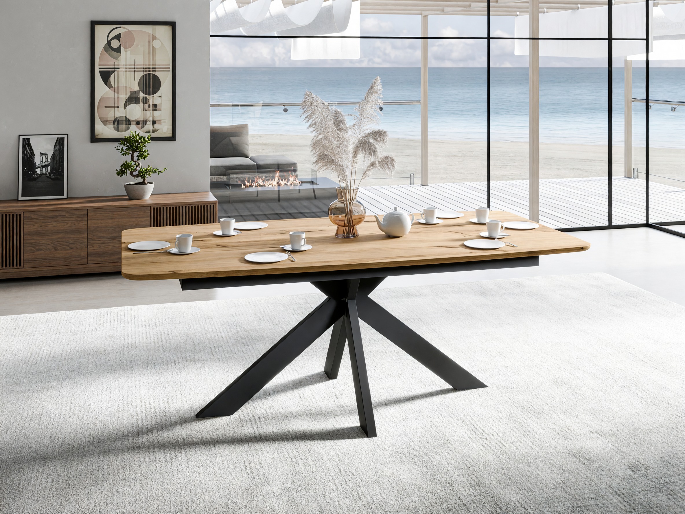 Tafel Ogden 175 (Licht eiken)