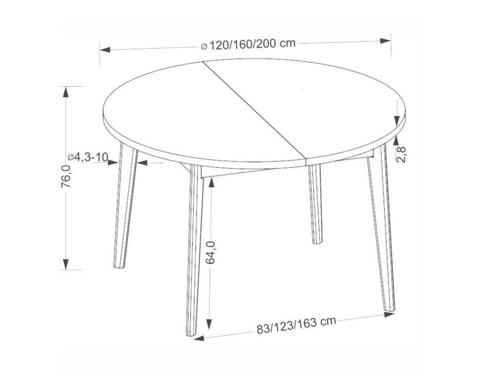 Tafel Houston 2147