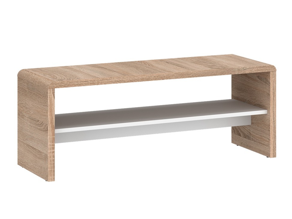Salontafel Ontario 234 (Sonoma eik + Parelmoer wit)