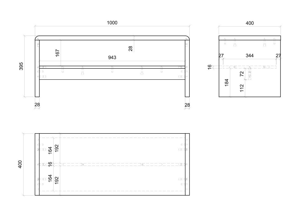 Salontafel Ontario 234 (Sonoma eik)