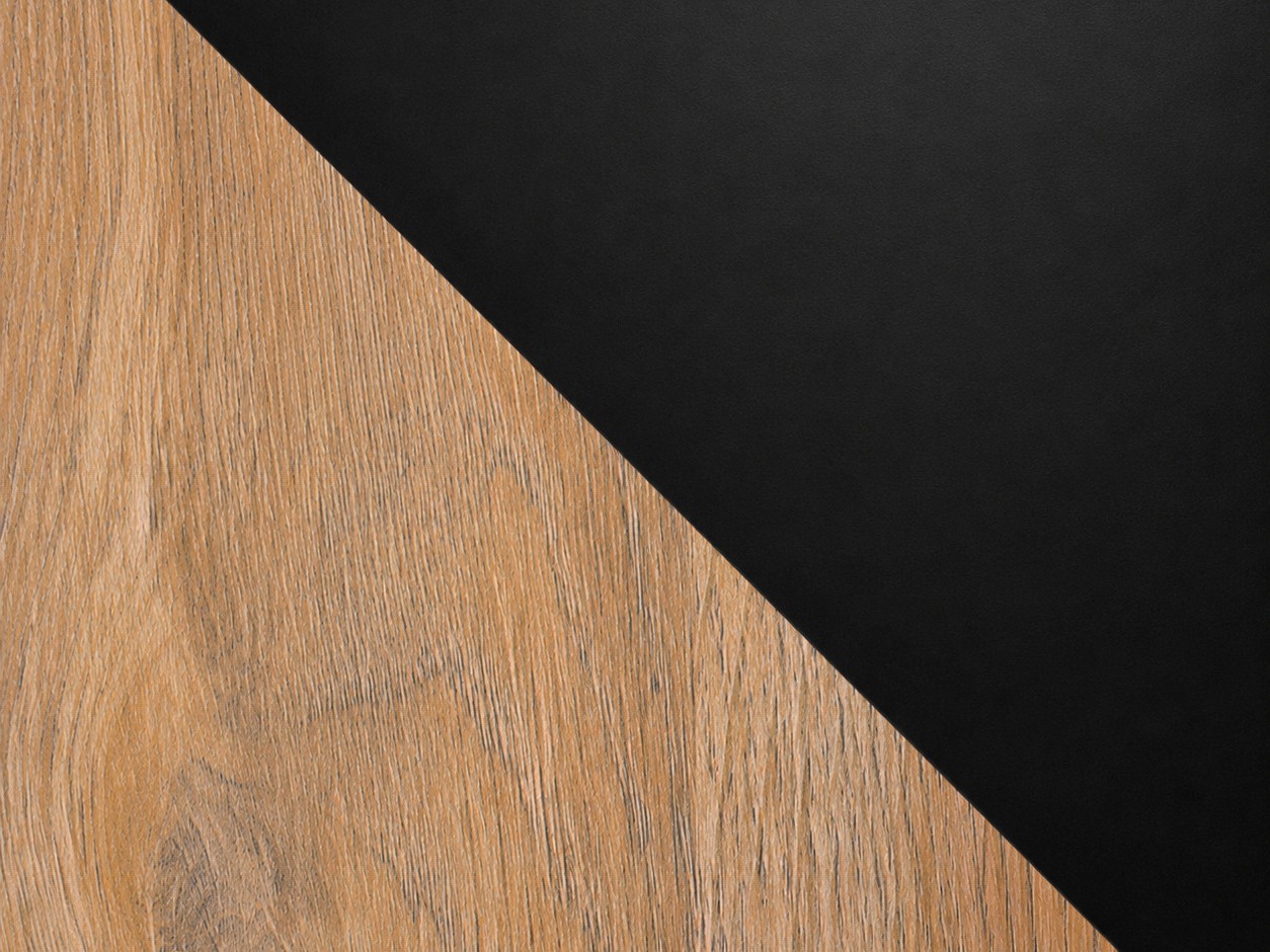Tafel Victorville 328 (Zwart + Kleinzoon eik)