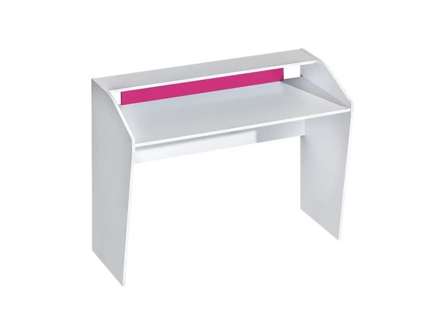 De reeks van de kinderkamer Sorviru 107 (Wit + Roze)