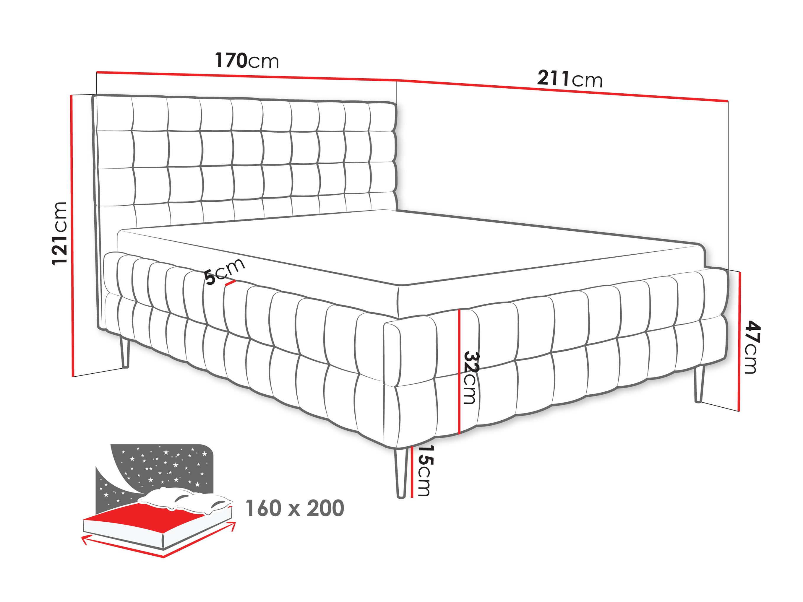 Bed Baltimore 206 (Fresh 09)