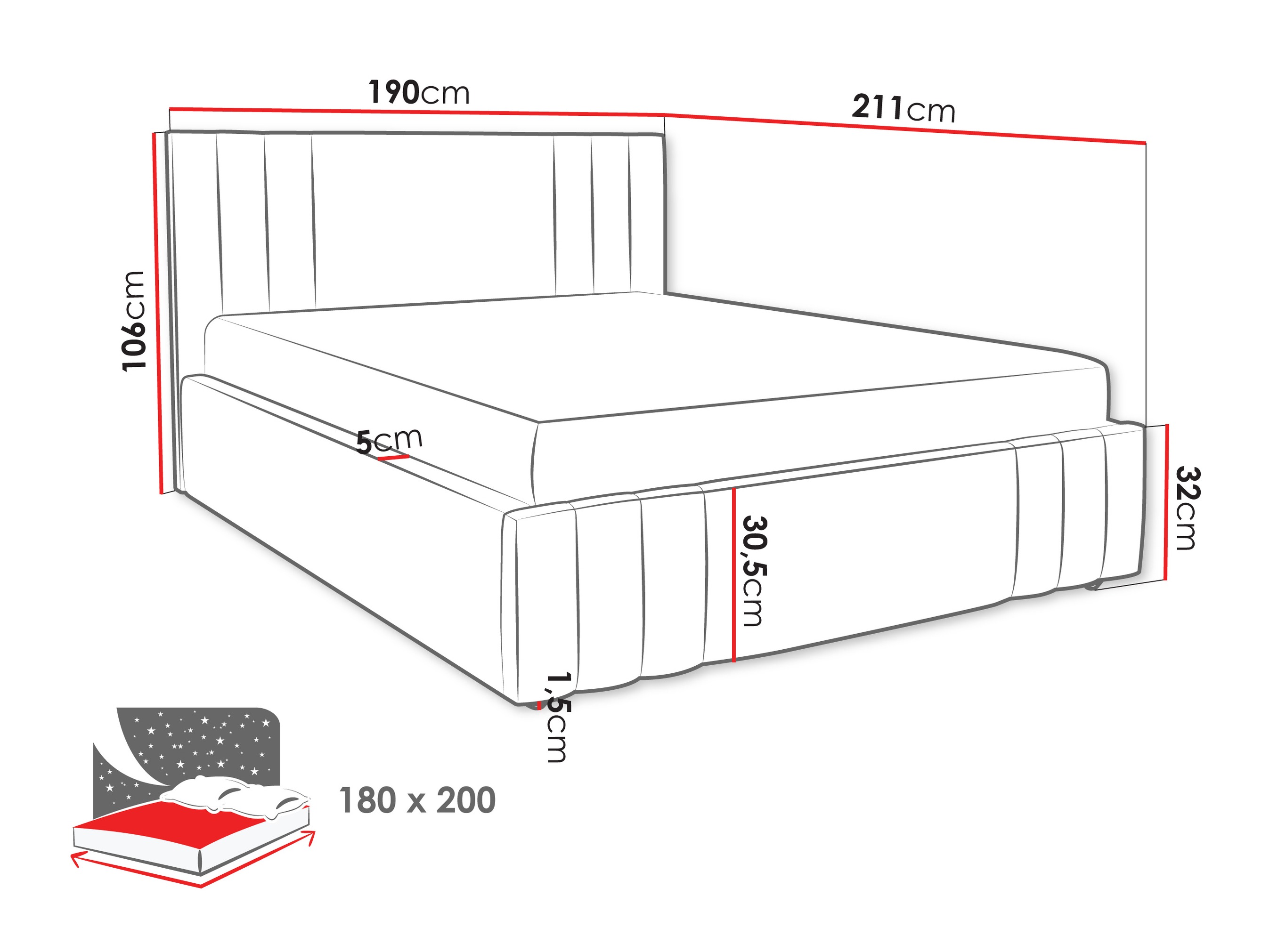 Bed Lepos (Nazar 225.05)
