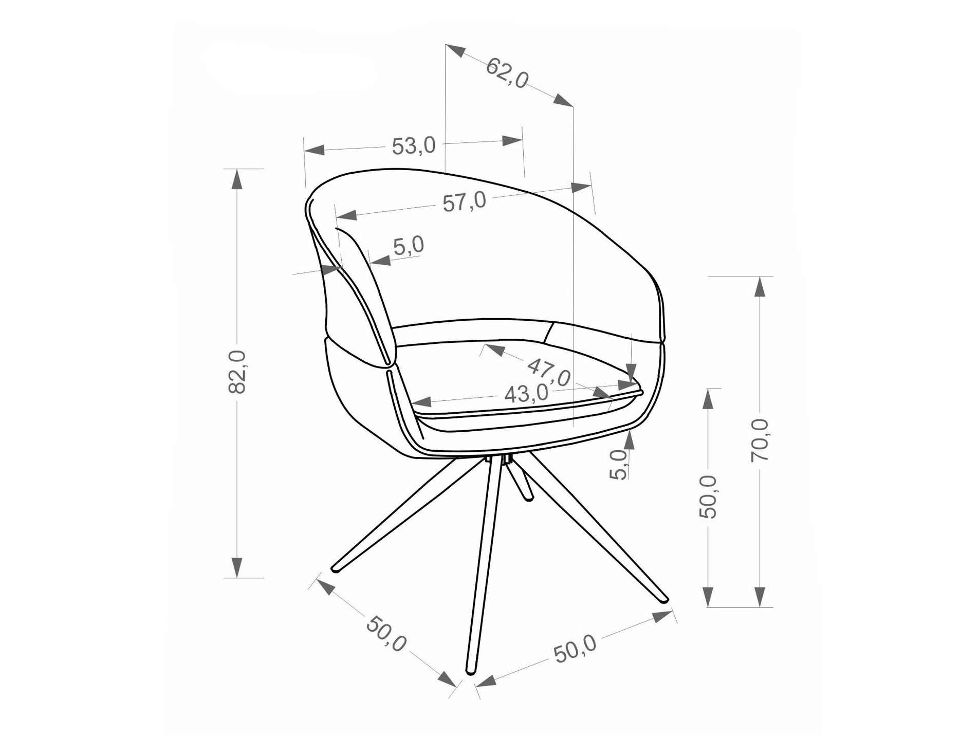 Stoel Houston 2154 (Monte 26)
