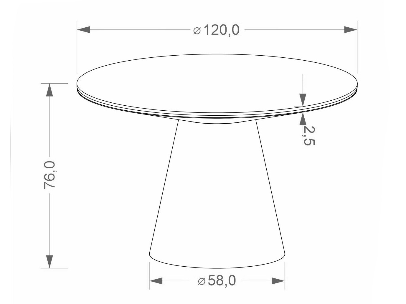 Tafel Houston 2152