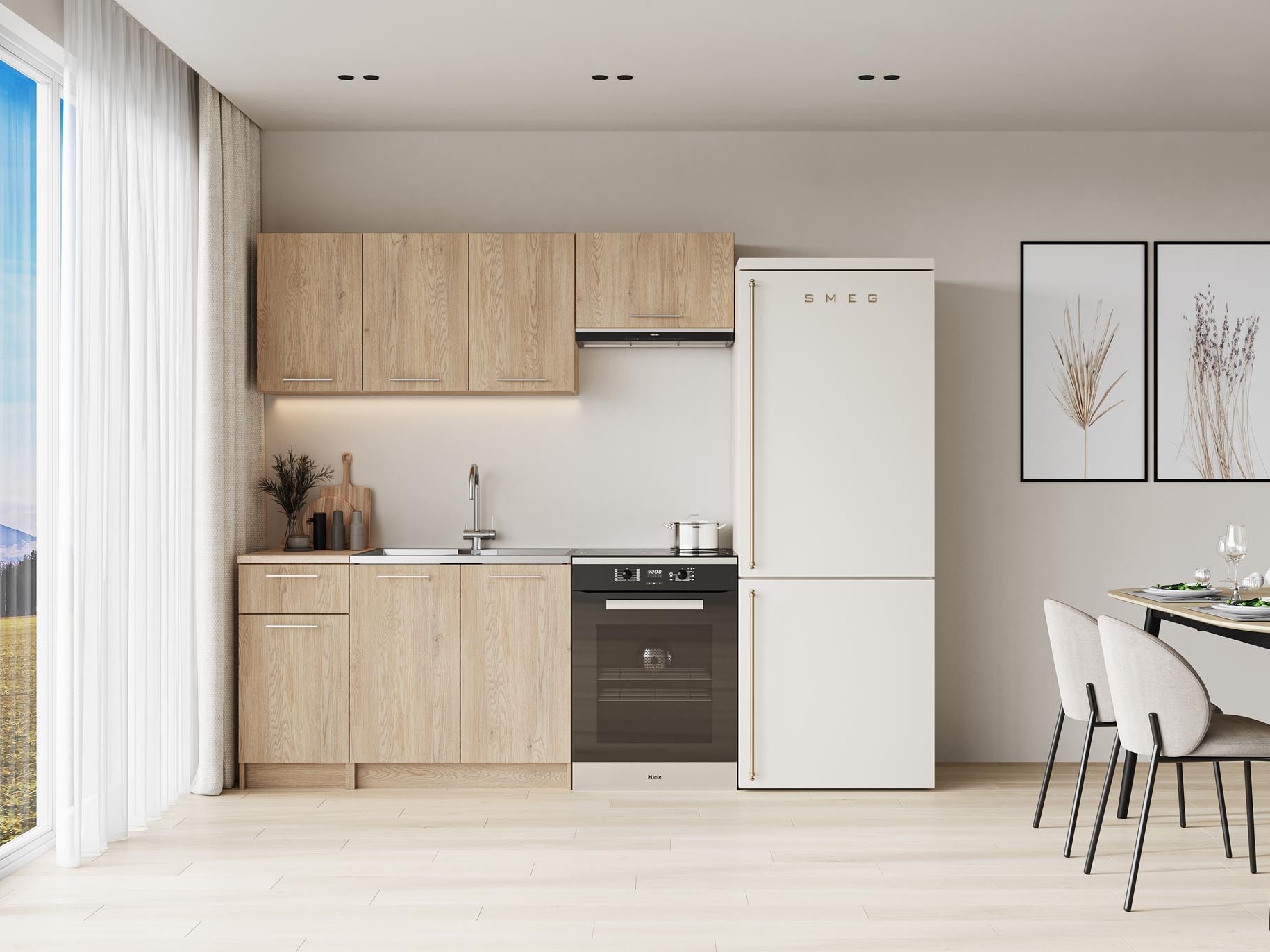 Keukenset Houston 2164 (Cremona eiken)