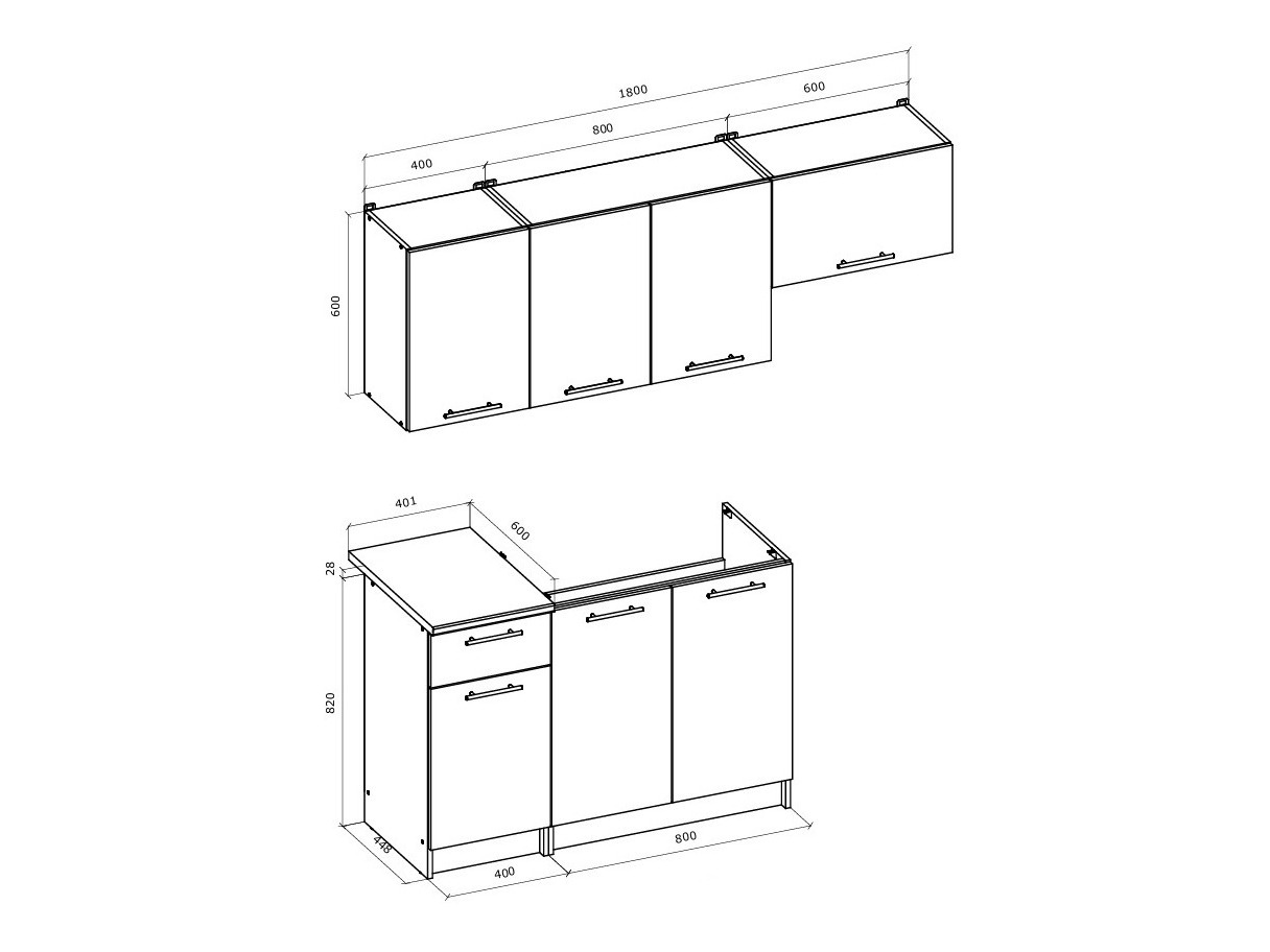 Keukenset Houston 2164 (Cremona eiken)