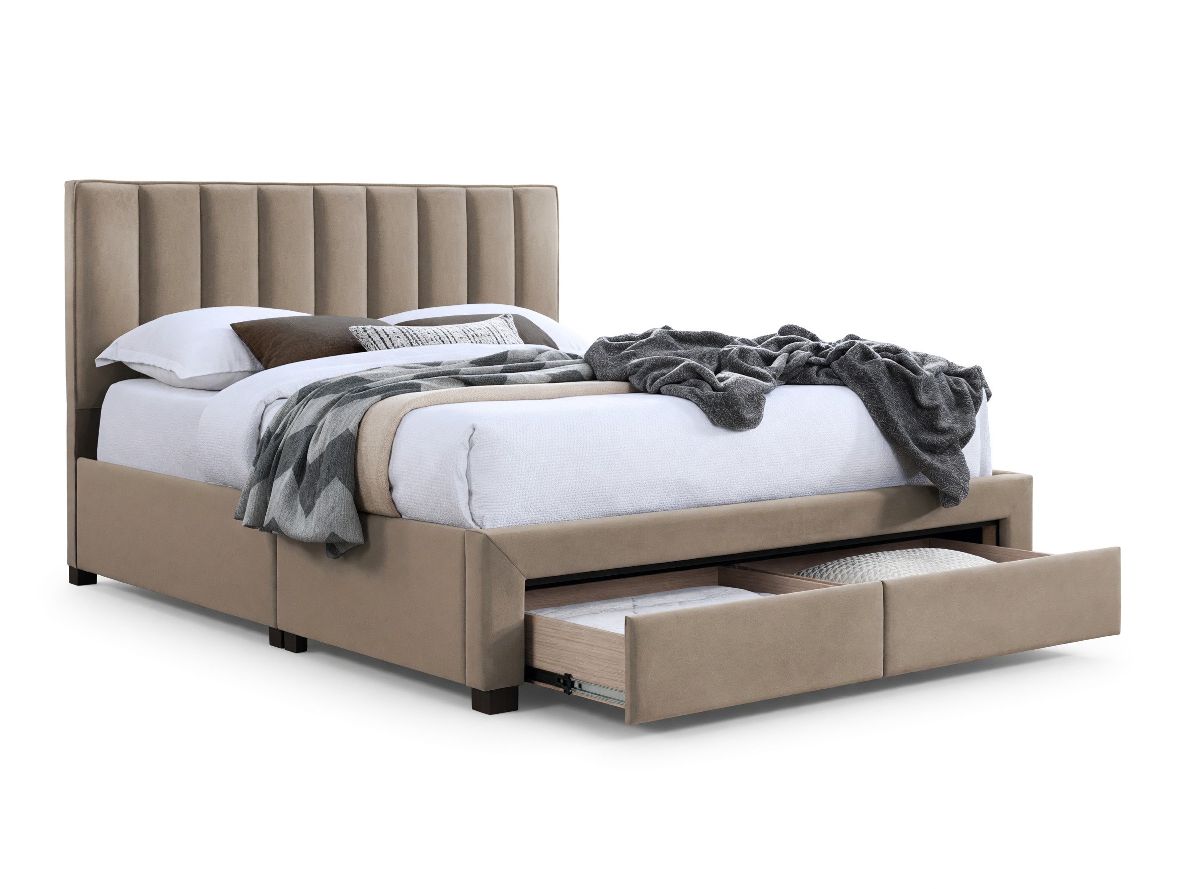 Bed Houston Fides (Taupe)