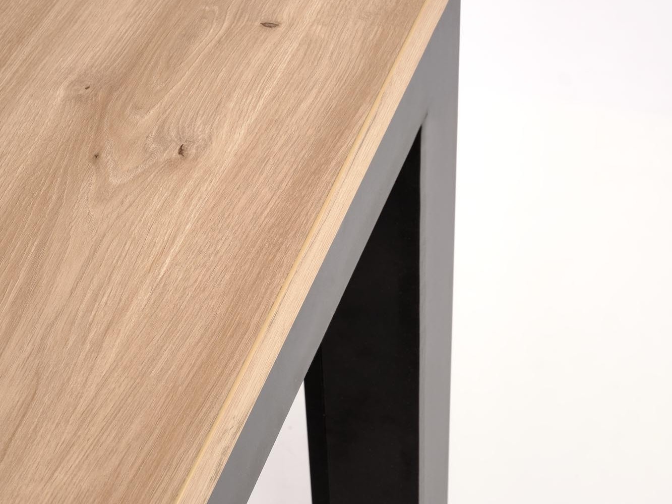 Tafel Houston 2165 (Artisan eiken + Zwart)