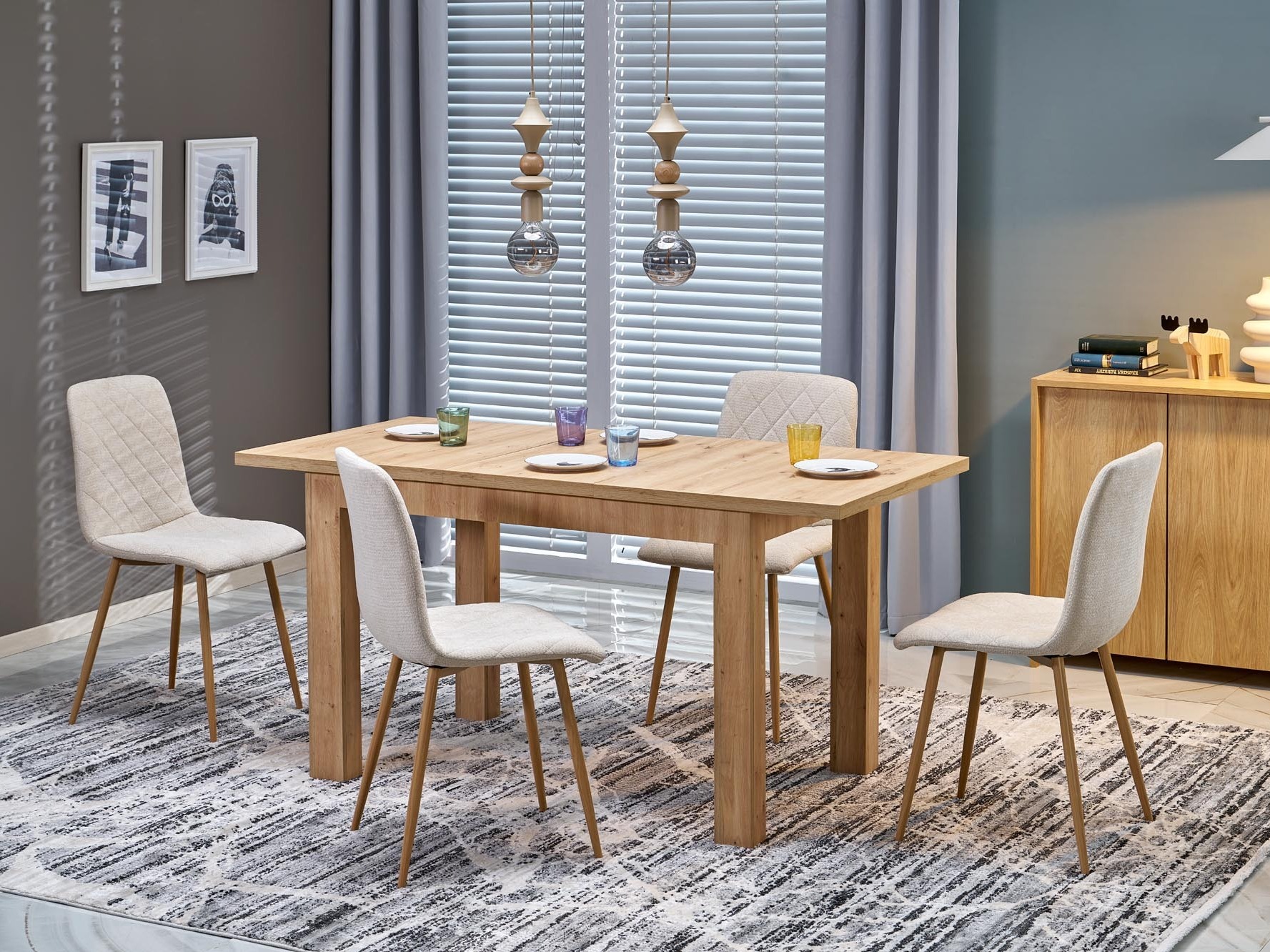 Tafel Houston 2165 (Artisan eiken)