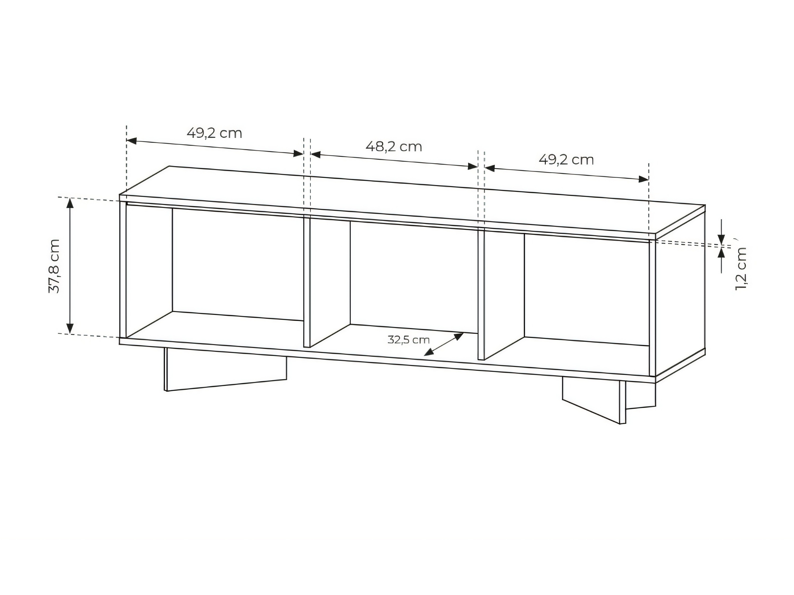 TV-meubel Nufela 105