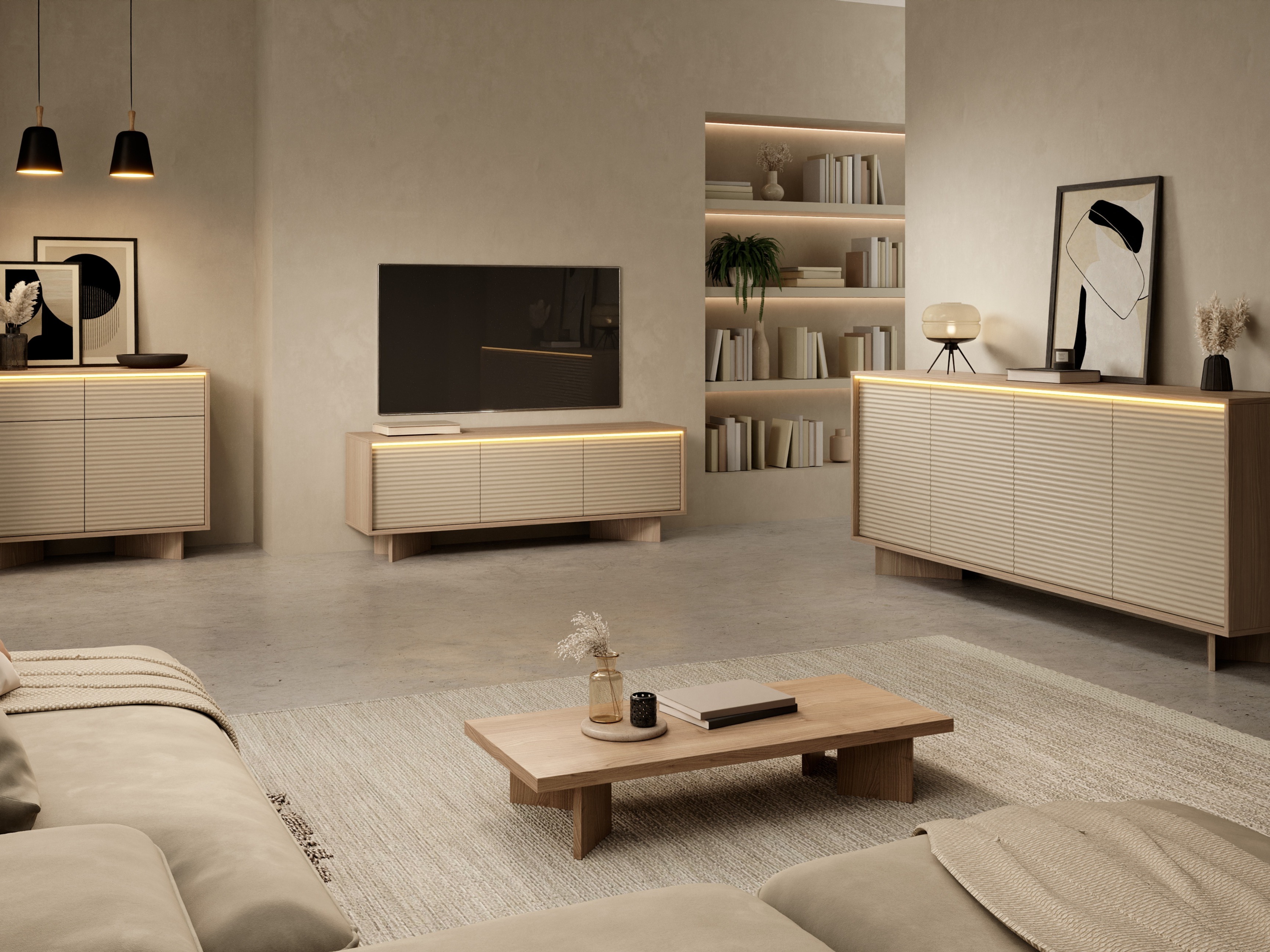 TV-meubel Nufela 105