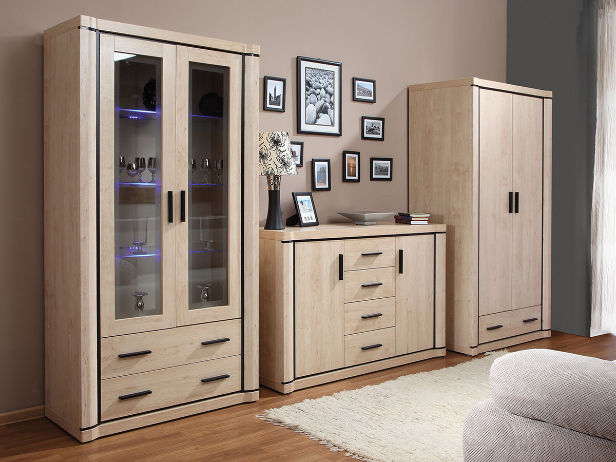 Kledingkast Lorelie 118 (Sonoma eik)