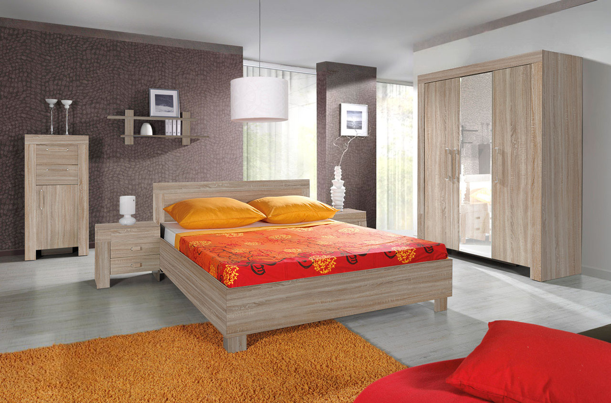 Bed Melfeli 119 (Sonoma eik)