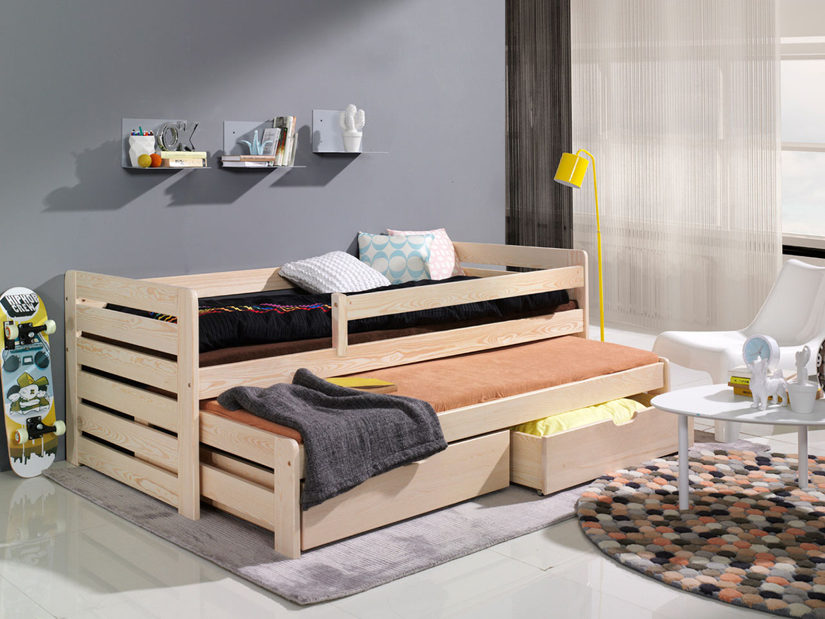 Bed Henderson 128 (Grenen)